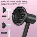 360 Rotating Magnetic Hair Diffuser Attachment, Compatible with Dyson Supersonic Hair Dryer HD01 HD02 HD03 HD04 HD08 HD15
