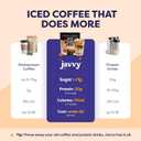 Javvy Protein Iced Coffee - Premium Whey Protein & Iced Coffees, 100% Natural Cold Brew, Zero Artificial Flavors & Sweeteners, 80mg Caffeine, No Added Sugar, 20 Servings, Caramel, 1 Pack, Expiry: 04/01/28