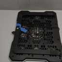 ChillCore Laptop Cooling Pad, RGB Lights Laptop Cooler 9 Fans for 15.6-19.3 Inch Laptops, Gaming Laptop Fan Cooling Pad with 8 Height Stands, 2 USB Ports - A21 Blue