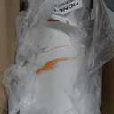 Mrcrypos Gold White Kitchen Rugs Cushioned Anti Fatigue Marble Kitchen Runner Rug PVC Waterproof Leather Long Kitchen Rug Non Slip Floor Comfort Mat for Kitchen Sink Laundry Office 23.5" W x 70" L