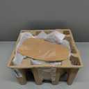 Niteangel Super-Silent Hamster Exercise Wheels: - Quiet Spinner Hamster Running Wheels with Adjustable Stand for Hamsters Gerbils Mice Or Other Small Animals (S, Transparent)