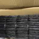 Tongmo 2 ft x 100 ft Black PVC Coated Welded Wire Fence, 16GA Garden Chicken Wire Fence Roll, Mesh Size 2" x 4" Hardware Cloth, Ideal for Yard Protection and Poultry Netting