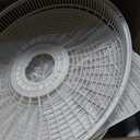 Lasko Oscillating Pedestal Fan - Lasko Fan with Adjustable Height and 3 Cooling Speeds, Portable, 18", White, 1820