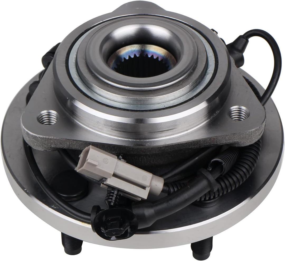 KUSATEC 513234 Front Wheel Bearing and Hub Assembly Fit For Jeep Grand Cherokee 2005 2006 2007 2008 2009 2010, Commander 2006 2007 2008 2009 2010, 5 Lug w/ABS