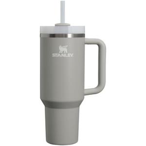 STANLEY Quencher H2.0 Tumbler with Handle and Straw 40 oz | Flowstate 3-Position Lid | Cup Holder Compatible for Travel | Insulated Stainless Steel Cup | BPA-Free | Ash
