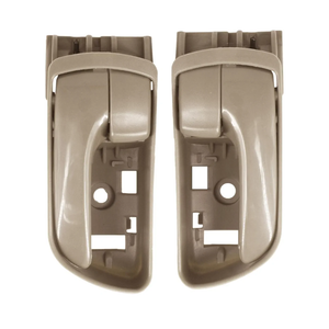 Set of Inside Interior Door Handles Compatible with Sienna 2004-2010 Replaces 69206-AE010 FL, 69205-AE010 FR (Beige)