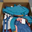 Toy Car Ramp Track Dinosaur Climbing Hills Railcar Colorful Vehicles Construction Play Set with 12 Mini Racer Cars and Track for Preschool Gifts Kids Ages 3 Years and Older (Dinosaur Hill)