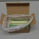 50 Pcs Ballpoint Pens Bulk Retractable Writing 1. 0 mm Black Ink Cute Pens Smooth Writing Color Fancy Gift for Teacher Student Employee Office School Home Baby Shower Supplies (Green Series)