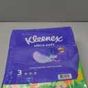 Kleenex Ultra Soft Facial Tissues, 3 Flat Boxes, 120 Tissues per Box, 3-Ply (360 Total)