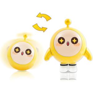 ALPHA Eggy 2-in-1 Wobbler Toys for All Ages, Cute Tumbler Toys for Kids' Birthday Holidays Yeggy
