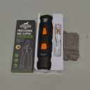 Whisper Quiet Dog Nail Grinder with 4 LED Lights, Safe & Stress-Free for Sensitive Dogs Cats of All Breeds & Sizes, 3 Grinding Bits, 3-Speed, Pet Nail Trimmers, Rechargeable Painless Grooming Kit (Black)