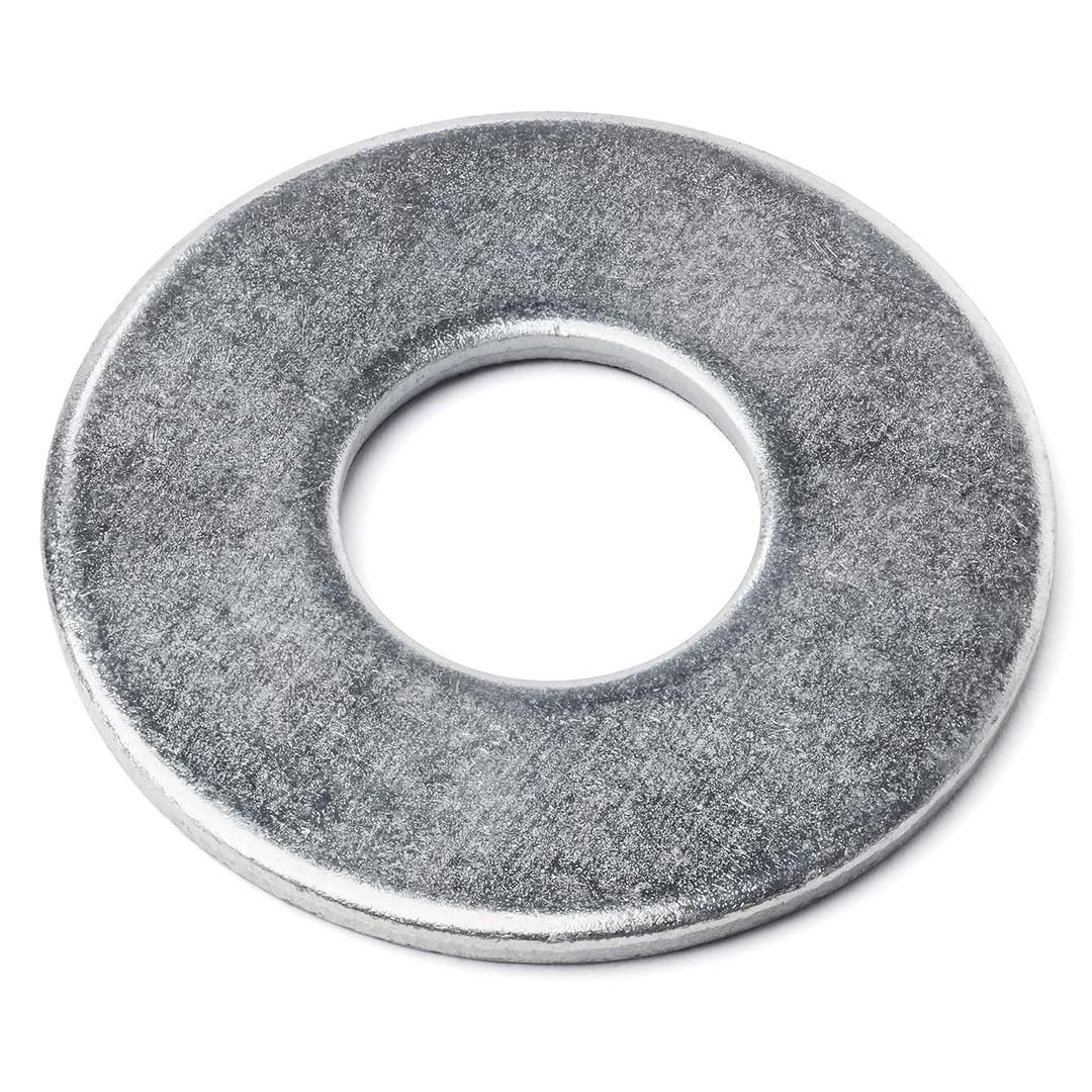 Bolt Dropper 5/8" Stainless Flat Washer (100 Pack), 1-1/2" OD 18-8 (304) Stainless Steel, Suitable for Factories Repair, Kitchens, Shops, and Outdoor Construction by Bolt Dropper