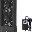 13.8-15.7 Inch Vertical Window Fan for Sliding Windows Exhaust Only, 13.8-15.7 in / 35-40 cm