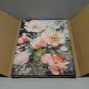 Botanical Flowers Canvas Wall Art Botanical Painting Modern Floral Poster Print Gallery Style Home Decor Painting for Living Room Bedroom Bathroom 12x16 Inch Ready to Hang (Green Leaves and Flowers)