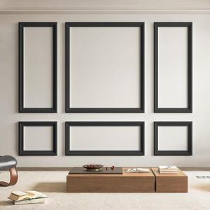 Art3d Pre-Cut Wall Molding Set of 6 pcs, 3 Top 3 Bottom, Black
Ready-to-Assemble Wainscoting Panel, High-Impact, Precision Pre-Cut, DIY-Friendly, Ideal for Indoor Wall Decor, Accent Walls