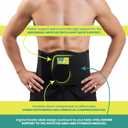 Everyday Medical Umbilical Hernia Belt for Men & Women - Abdominal Binder Post Surgery Compression Garment w/Removable Abdominal Pads, Belly Support Band for Epigastric, Navel & Ventral Hernias-L/XL
