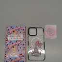 Case for iPhone 17 Pro Max Case Compatible with Magsafe Ring Holder Stand - for Women Castle Design TPU Phone Cover for Girls Girly Funny Fashion