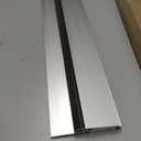 Tandefio 1 Pc 4-9/16"x1"x36" Exterior Door Threshold Heavy Duty Silver Aluminum Outswing Fixed Bumper Sill, Composite Material Base with Aluminum Top and Seal Outswing Door Threshold (Silver)