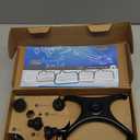 Rehand Quad Cane, Walking Cane with Ergonomic Handle Ever and Graceful 4-Pronged Base for Extra Stability, Adjustable Walking Sticks for Right or Left Handed Men & Women and Seniors (Black2)