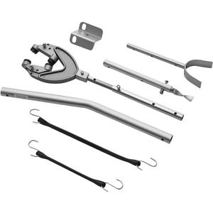 VEVOR Transom Saver, 26.9-62.2 in, Adjustable Boat Transom Saver with Heavy-Duty Head, Corrosion-Resistant Easy-to-Install Transom Savers for Less Than 150 HP Outboard Motor, Fit for Roller & Trailer