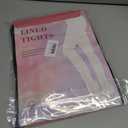 Delcast Plus Size Fleece Lined Tights Women - Fake Translucent Sheer Warm Thermal Pantyhose Leggings for Winter (Black)