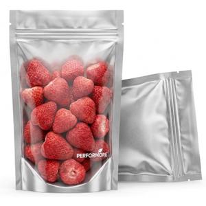Stand Up Pouch Bags, 6" x 9", Heavy Duty, 100 Pack, Clear Front with Aluminum Foil Back - Resealable Ziplock and Heat Sealable for Food Storage