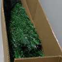 7 ft. Pre-Lit Artificial Christmas Tree Fiber Optic with Multi-Color LED Lights and Stand MS2J-0Z12 - The Home Depot