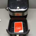Instant Pot Vortex Slim XL 6QT Air Fryer that Crisps, Roasts, Reheats, Bakes, Broils & is Quiet, Space Saving, Nonstick, Dishwasher-Safe, 100+ In-App Recipes, from the Makers of Instant Pot, Black