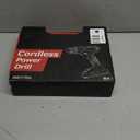 Aseboy Cordless Drill with Battery and Charger, 20V Drills for Specialized Field and Homework, Electric Drill with LED Light, Variable Speed Mode (2 batteries)