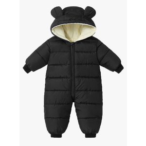 Ilybyz Infant Toddler Snowsuit Cute Baby Bear Suit Newborn Winter Coat Warm Hooded Jumpsuit for Boys Girls