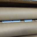 Feifeiya 4 Pack Mailing Tube 4" x 35", 3" x 35" Poster Tube with Caps Kraft Paper Cardboard Tubes Kraft Paper Storage Tubes for Shipping Storing Posters, Prints, Artwork, Crafts, or Documents