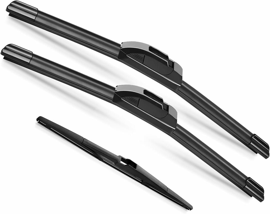 26"+16" Windshield Wipers with 14 Inch Rear Wiper Blade Replacement for Hyundai Tucson 2016-2020/Mazda CX-7 2007-2012-Original Factory Quality-Top Lock Wipers(Pack of 3)