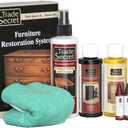 Trade Secret Complete Wood Furniture & Floor Restoration Kit - Scratch Repair and Polish System for Light and Dark Surfaces with Microfiber Cloth