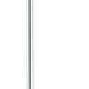 Gatco 1431C Modern Rectangle Base Freestanding Toilet Paper Holder, 21.25" Chrome with Weighted Base