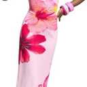 GORGLITTER Girl's Summer Dress Cute Beach Vacation Boho Floral Flower Sleeveless Birthday Wedding Guest Maxi Dress, Size 10Y