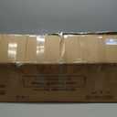 Pack of 2 Small 3FT Pre-Lit Snow Flocked Christmas Tree with Twinkling Lights for Home Office Christmas Decor- Battery Operated & Timer (Snowflake Base)