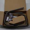 SUPERFASTRACING 44" Chrome Stainless Steel Flexible Universal Heater Hose Kit w/Polished Cap