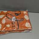 Dreamxiang Fall Garden Yard Flag 28 x 40 Inch Outside Double Sided Burlap Pumpkin Welcome Flag Farmhouse Holiday Patio Lawn House Outdoor Decorations, 3 Pack