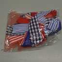 4th of July Decorations - Patriotic Wreath Sash Bow 27x13 Inch - Memorial Day Decor - American Flag Ribbon Bow for Front Door - Fourth of July 250th Anniversary Patriotic Decoration for Indoor Outdoor