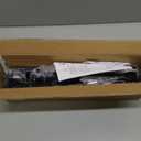 Black Shower Curtain Rods, 18-72 Inches, Rust Resistance, Adjustable Tension Rod with Durable Spring, No Drilling, Use for Bathroom, Bedroom, Kitchen, Balcony, Home