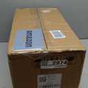 ZOEJADE Minimalist Luxury Ceramic Umbrella Stand Umbrella Holder Vase for Umbrella Canes Walking Sticks Entryway Indoor 18" High Black Gold