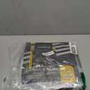 Magnelex American Flag Windshield Sun Shade, High-Resolution Sun Shield with Mirror Cut-Out for Automotive Interior Sun and Heat Protection, Folding Car Sunshade - X-Large, Black & White