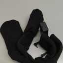 Foot Warming Socks, Electric Heating Socks for Men or Womens Soft Black Foot Warming Socks Fit for Outdoor Ski Camping Running