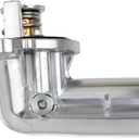 MITZONE Upgrade Aluminum Thermostat Housing Assembly Compatible with Dodge Durango Grand Cherokee 2011-2015 Wrangler JK 2012-2018 Replace 902-852 5184651AG 5184651AH