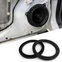 2PCS 6.5" Plastic Speaker Spacer Rings, Speaker Adapter, Car Stereo Subwoofer Speaker Ring Mounting Adaptor Bracket, Car Accessories Speaker Spacer Enhance Sound Quality for Most Cars