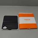 TUCCH Wallet Case for iPhone 16, Removable 2 in 1 RFID Blocking [4 Card Slots] [Wireless Charging] Kickstand PU Leather Magnetic Detachable Protective Folio Cover Compatible with iPhone 16 6.1", Black