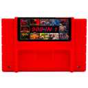 Retrotech Super 900 In 1 Cartridge For SNES Super Nintendo 16Bit Game Console - Red