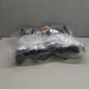 Small Storage Baskets for Organizing | Closet Organizer Bins | Shelf Toy Basket | Woven Rope Baskets | Cube Decorative Box | Shallow Basket | 13x8.5x5.1 | 3 Packs Navy Blue