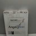 Angel Shield Wood Veneer Natural Toilet Seat with Quiet Close,Easy Clean,Quick-Release Hinges(Round,Oak) (Round-16.5")