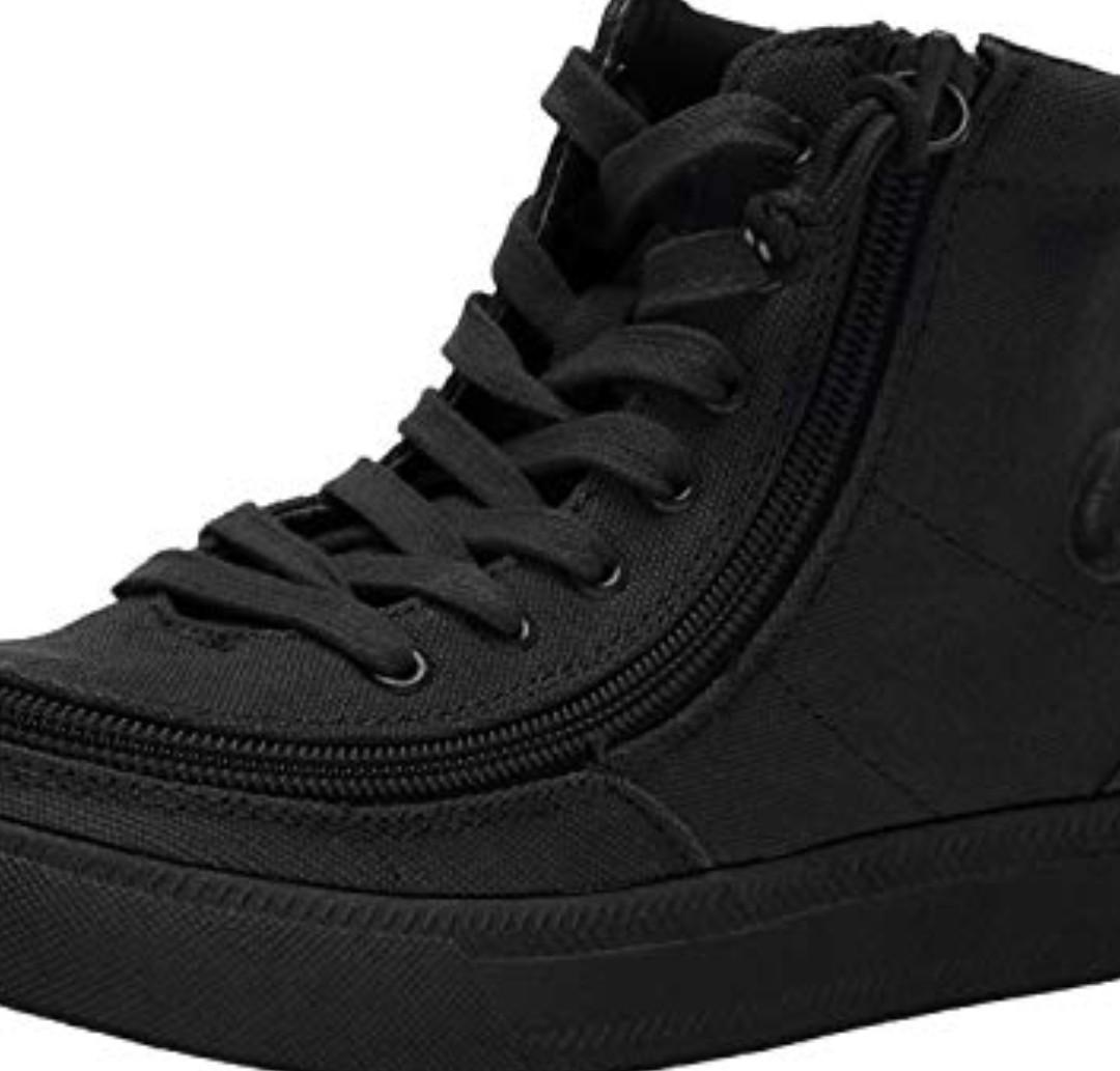 BILLY Footwear Kids Classic Lace High (Little Kid/Big Kid) Black 4 Big Kid M